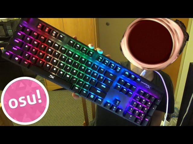 THE CHEATER KEYBOARD IS INSANE (Hyper X Alloy Origins) [osu!]