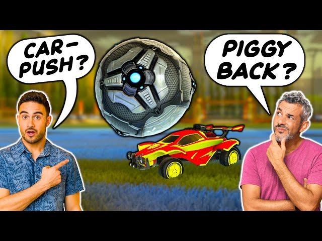 Pros from OTHER GAMES try to name MECHANICS in Rocket League...