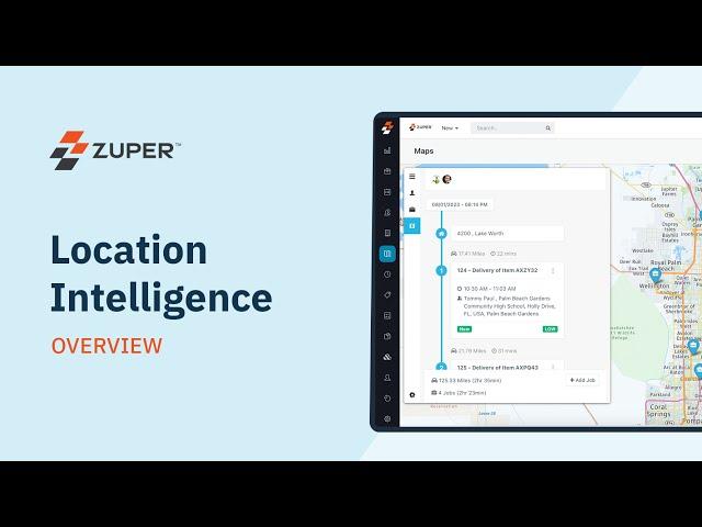Zuper’s Location Intelligence Demo Video