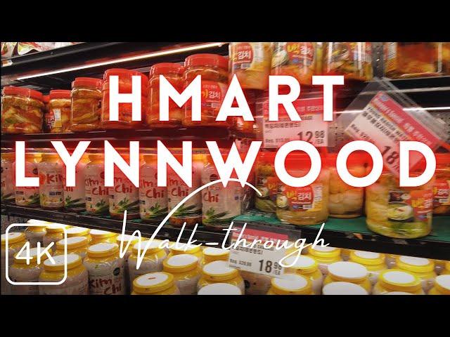 Inside the HMart Korean / Asian Grocery Store in Lynnwood, WA, Walk in 4K