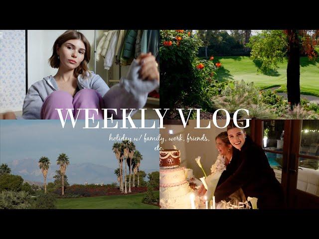 week in my life l vlog (thanksgiving with family, friends, haircut, etc.)