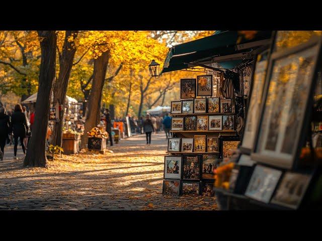 Amazing Fall Foliage in Central Park (Binaural Audio)