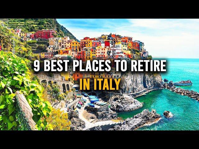 9 Best Places to RETIRE in Italy | Retiring in ITALY as an American