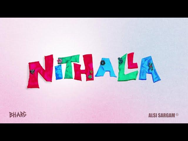 Bharg - Nithalla (Official Lyric Visualizer)