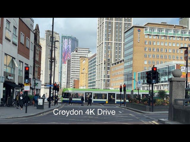 London Croydon 4K Drive - south - east and west Croydon 23/03/2023