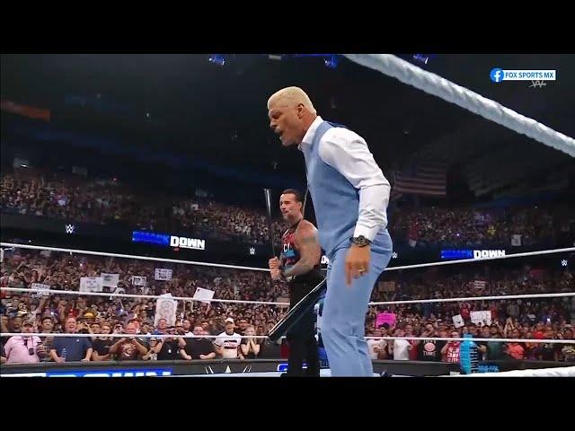 Cody Rhodes salva a CM Punk y Paul Heyman - WWE SmackDown 21 de Junio 2024 Español