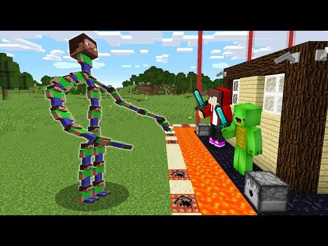 Giant Steve vs Security House - Minecraft