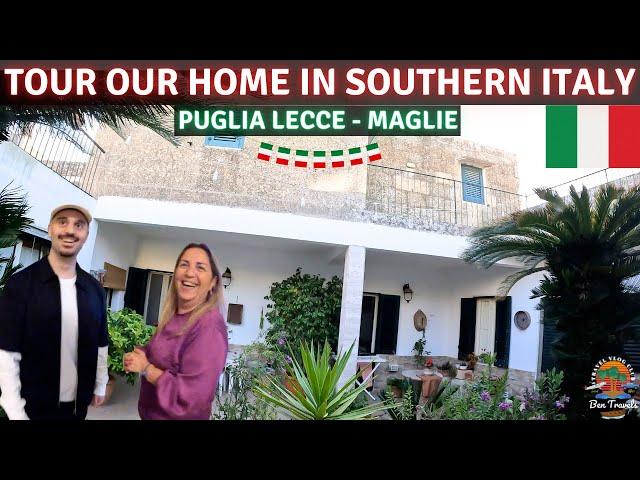 My Italian Brother-in-Law Gives Us a Tour of His Puglia Lecce Italy Childhood Home 