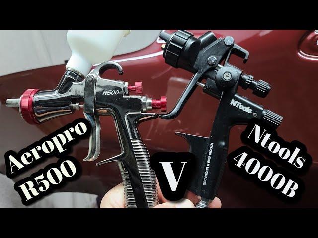 Aeropro R500 v Ntools 4000B, The Best Cheap Spray Gun? LVLP ?