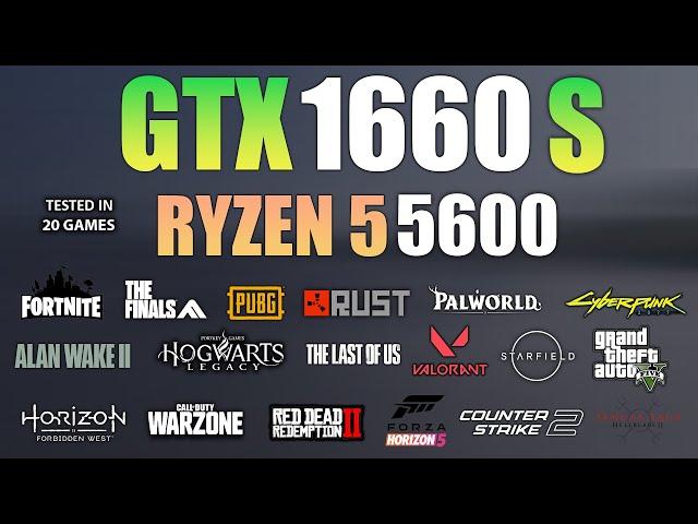 GTX 1660 Super : Test in 20 Games - GTX 1660 Super Gaming