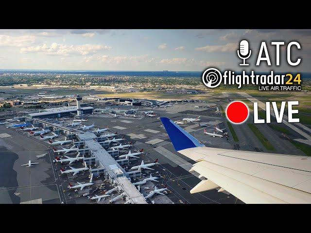  LIVE | John F. Kennedy International Airport | LIVE ATC COMMUNICATIONS 07-AUG-2023