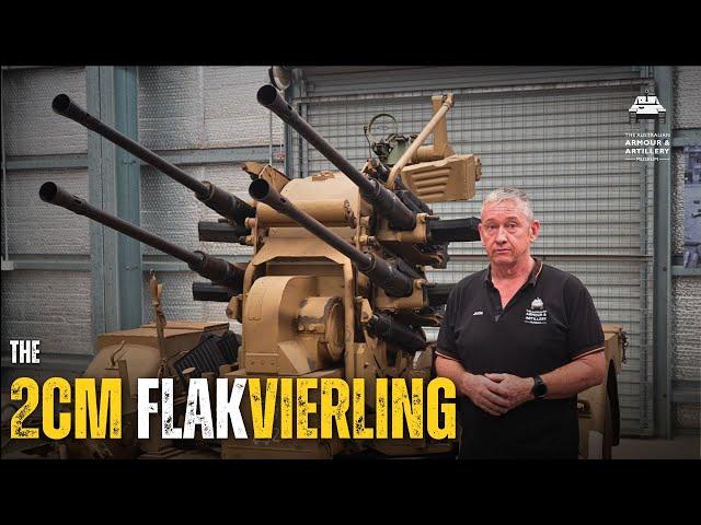 The WWII GERMAN 2cm Flakvierling 38