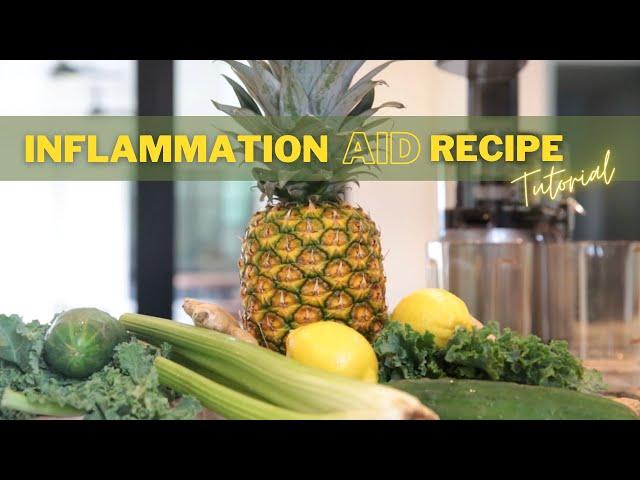 ANTI INFLAMMATORY JUICE RECIPE USING NAMA 5800 | JUICING TUTORIALS