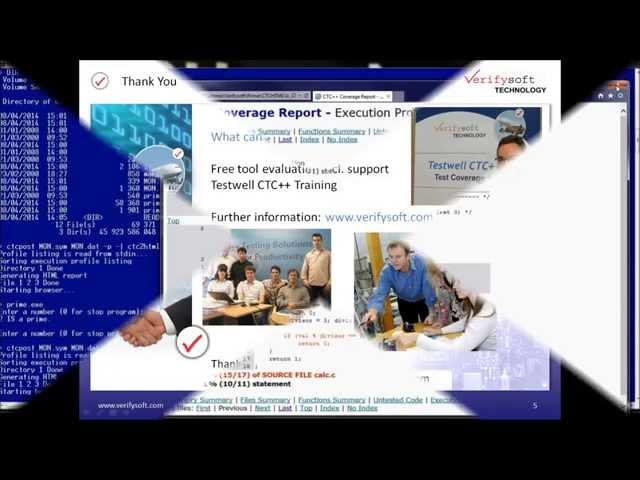 Testwell CTC++ technical online demo Prime (English, 001)