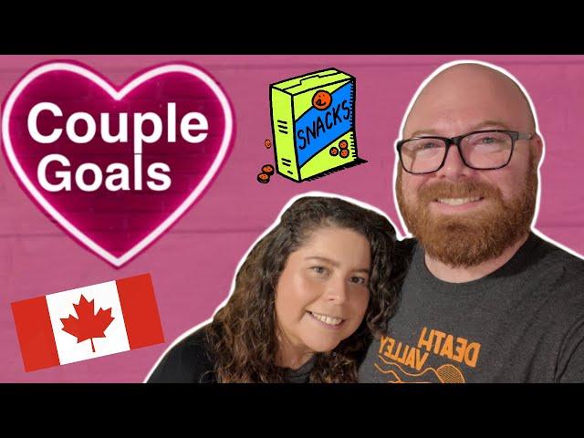 Trying Canadian Snacks and Answering your Questions! ( Couple Goals Podcast )