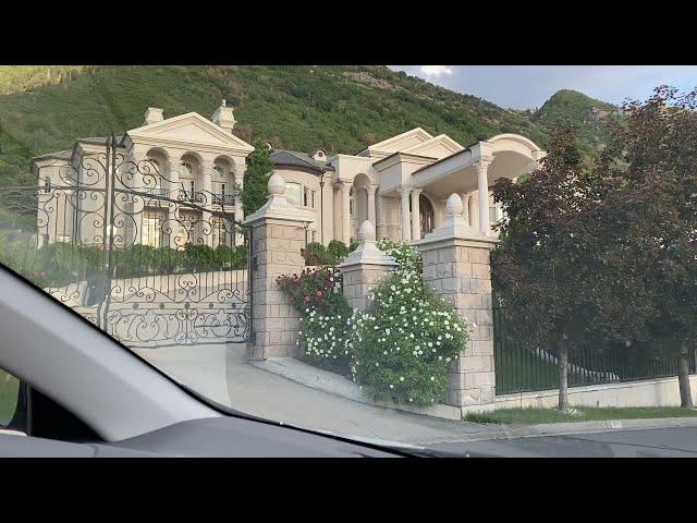 Utah's INSANE #Mansions (Famous People Live Here)