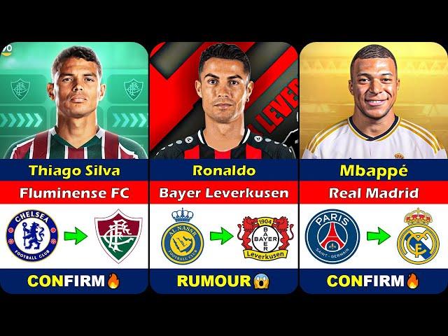 New CONFIRMED and RUMOUR Summer Transfers News 2024!  FT. Ronaldo, Mbappe, Thiago