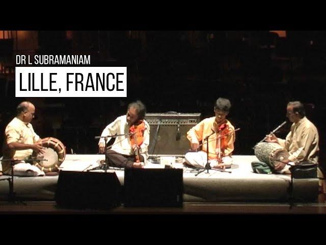 Dr L Subramaniam at Lille, France