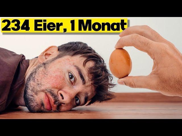 Ich habe 234 Eier in 30 Tagen gegessen. Das ist passiert | Selbstexperiment