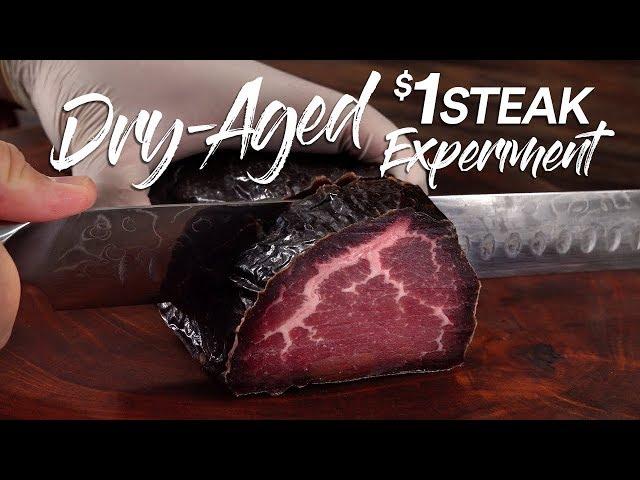 Can DRY AGE save a $1 Steak? | Guga Foods