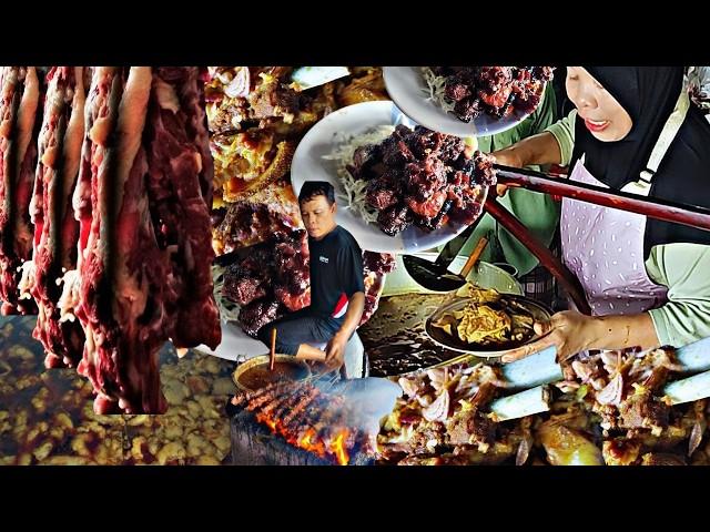 Brutal !! Porsi Bar Bar !! Sate Kambing Taliroso Pak Tri Klaten Enaknya Emang Ga Ada Obat !!