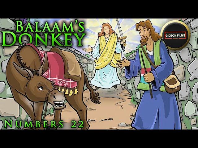 Balaam’s Donkey | Numbers 22 | Balak Summons Balaam | Balaam and his talking donkey, Donkey Speaking