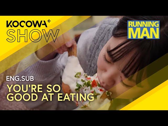 EXTREME MUKBANG! Team Goes Crazy At The Christmas Market!  | Running Man EP731 | KOCOWA+