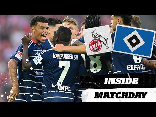 SIEG ZUM SAISONAUFTAKT IN KÖLN | Inside Matchday | 1. FC Köln vs. HSV