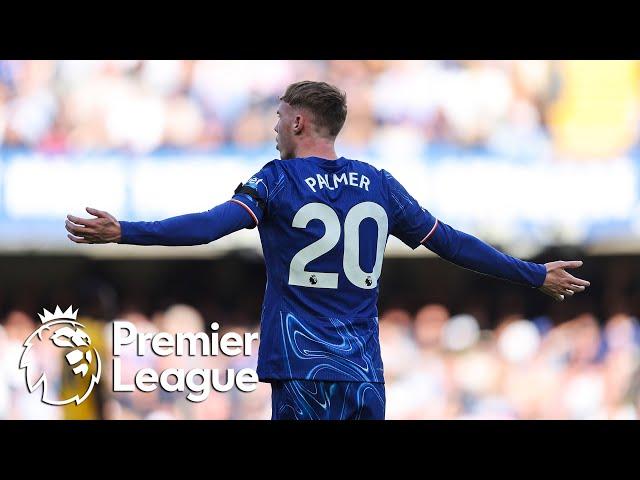 All four of Cole Palmer's first-half goals against Brighton | Premier League | NBC Sports