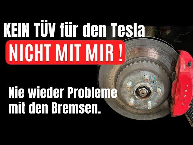 Tesla Bremsen / Bremsscheiben Problem - einfache Lösung!