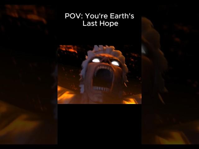 POV: You're Earth's Last Hope #anime #asura #trending #shorts #edit