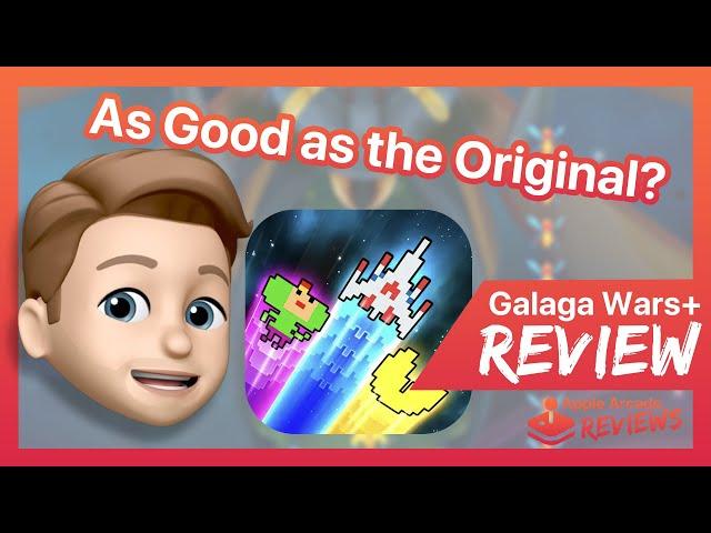 Galaga Wars+ Review: Reviving Classic Arcade Magic on Apple Arcade!