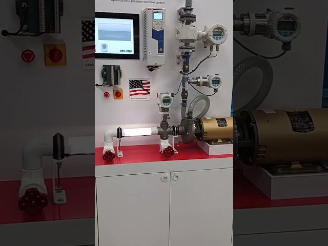 ABB new facility: Drive eliminate air in pump application