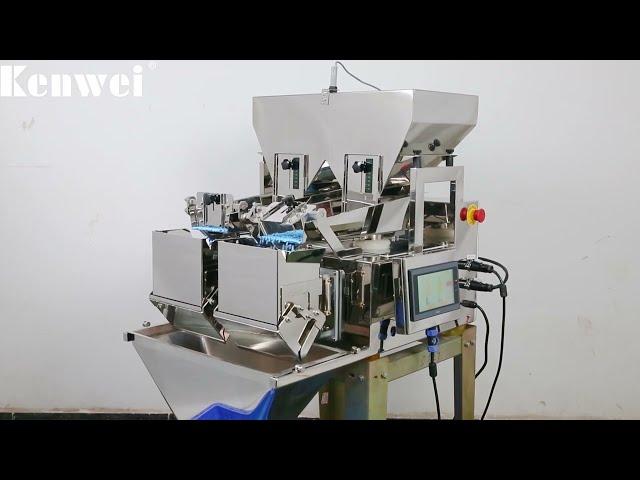 Kenwei丨Automatic Two Head Linear Weighing Weigher Stainless Steel  20g-3000 g