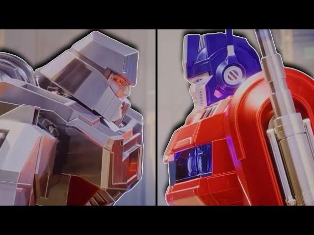 D-16 & Orion Pax Become Megatron & Optimus Prime | Transformers One