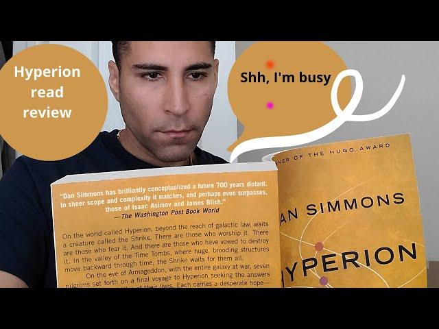 Hyperion book review, by Dan Simmons  self care, read a book