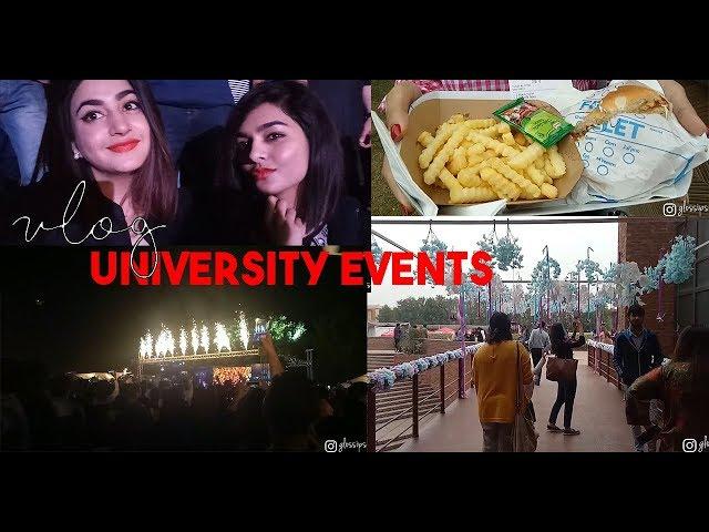 VLOG | University Life In Pakistan | High School Events | BNU | GLOSSIPS