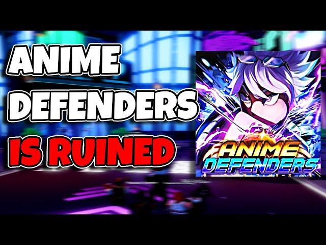 This Update Is Ruining Anime Defenders...