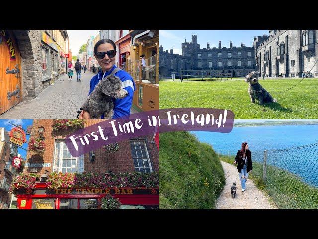 First Impressions of Ireland! Dublin + County Carlow + County Kilkenny | LESBIAN TRAVEL COUPLE VLOG