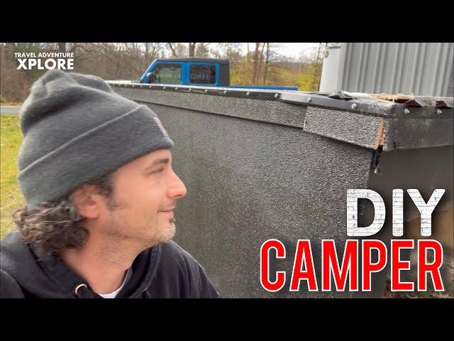 5 - The Roof was Demolished. Overlanding DIY Truck Camper Build. Part 5