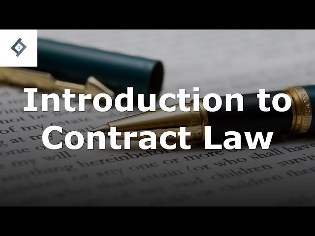 Introduction to Contract Law