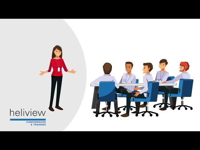 A partnership in a Heliview conference. This is how it works