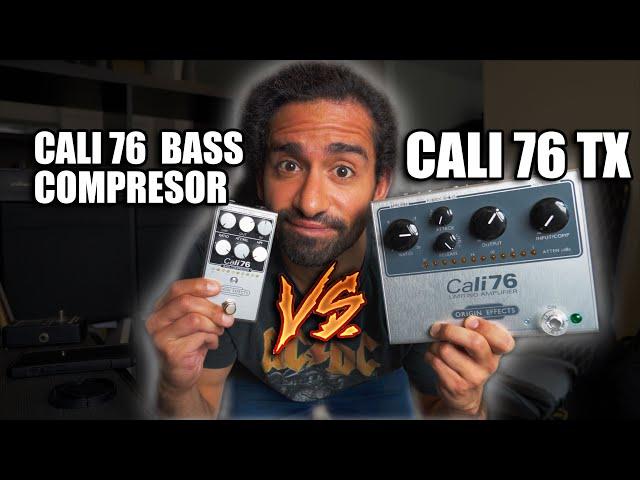 ULTIMATE Cali76 Comparison - Origin Effects Cali76 TX vs Cali76 Bass Compressor