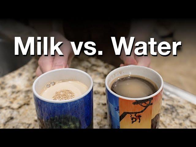 Milk vs Water in Hot Chocolate • 8.25.21