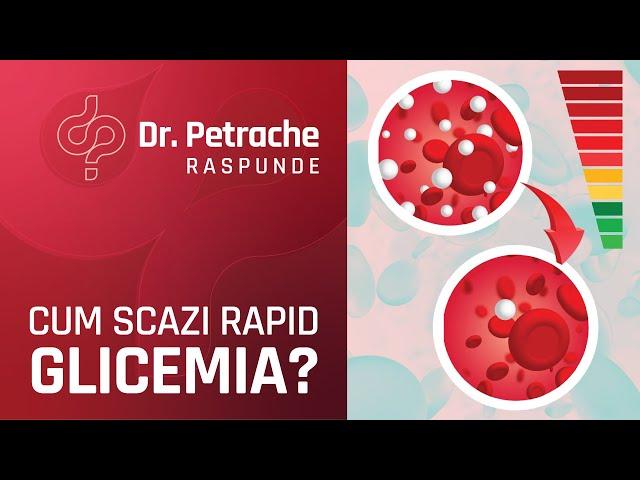 CUM SCAD RAPID GLICEMIA?