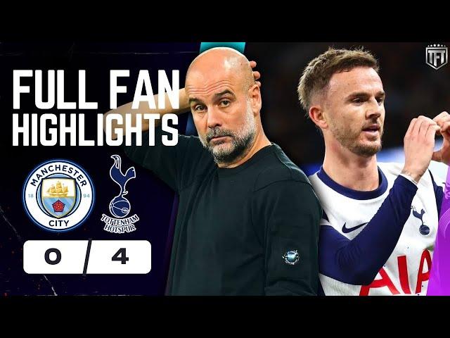 Man City EMBARRASSED & DESTROYED by Spurs! Man City 0-4 Tottenham Highlights