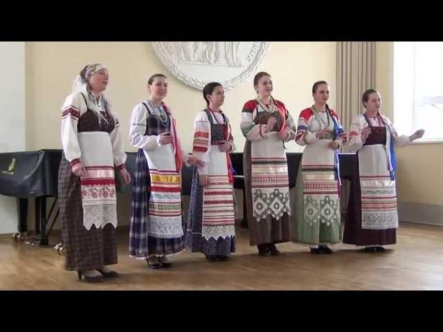 Фолк-группа «Первоцвет». Колледж культуры и искусств Мари Эл
