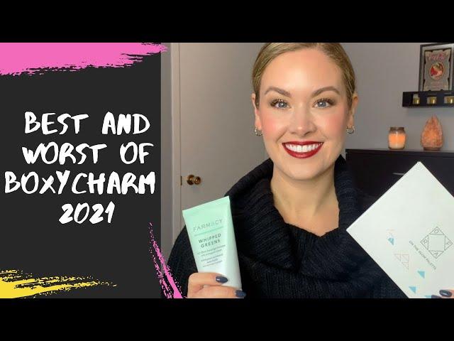 Best and Worst of Boxycharm 2021