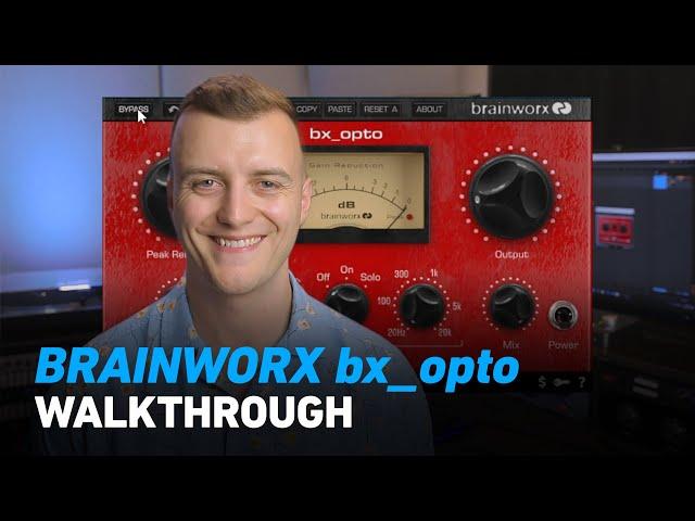 Brainworx bx_opto and bx_opto Pedal - Walkthrough | Plugin Alliance