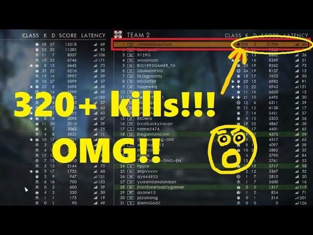 Battlefield 1: Spectating a Hacker in Multiplayer | A Hacker kills 320 using Aim Bot | BF1 Cheater